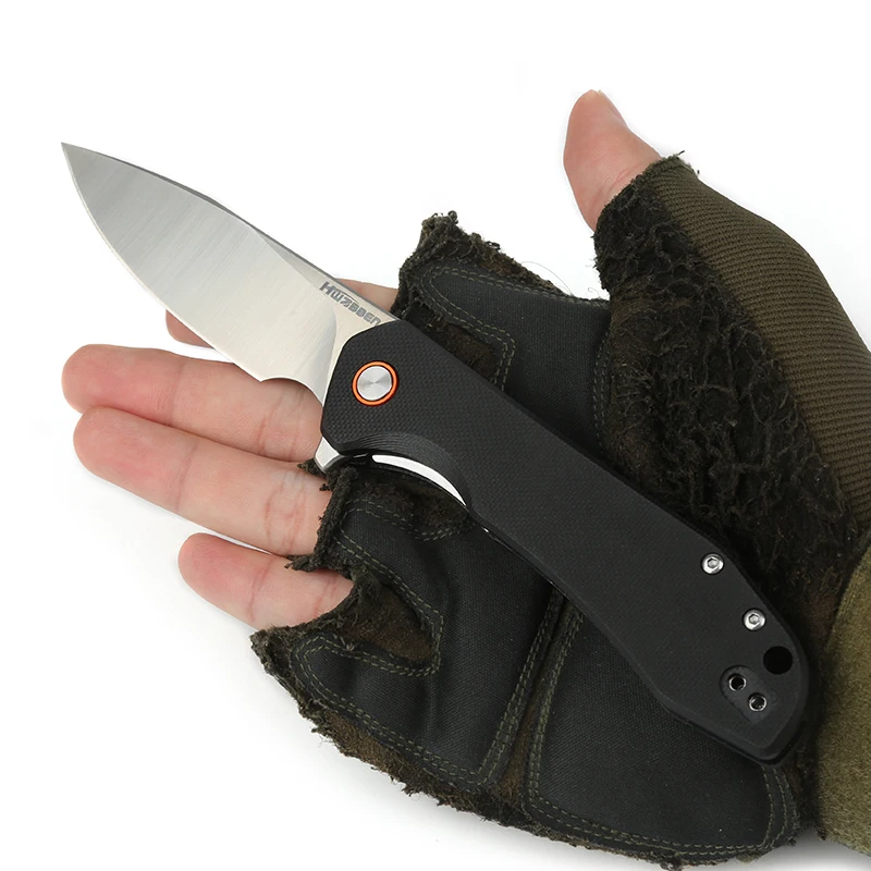 OEM Folding knife D2 Steel G10 Handle High hardness Camping Survival  Pocket Knife