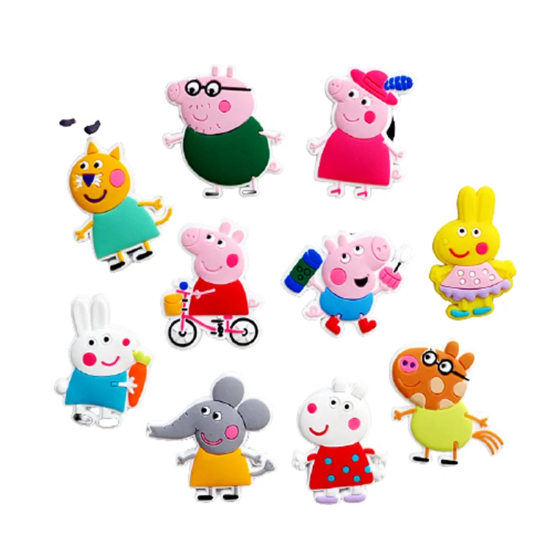 The Price of a Cheap Factory 2D Cartoon Refrigerator Magnet 3D Souvenir Refrigerator Magnetic Sticker Customized Silicone Panda