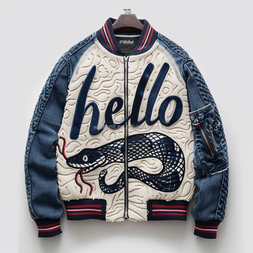 Oversized Knit y2k button striped pattern raw edge V neck Jacket Cotton Cardigan for Office Ladies Lady Womens