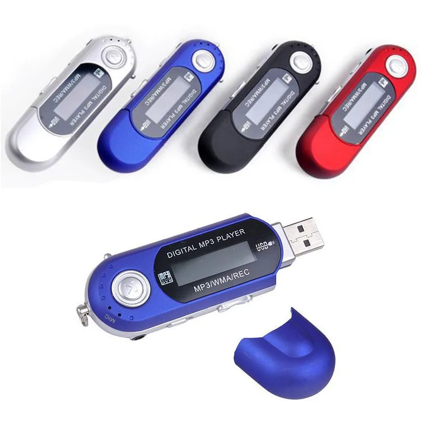 2021 г. оптовая продажа дешевая цена мини-USB флеш-накопитель цифровой mp3-плеер батарея AAA