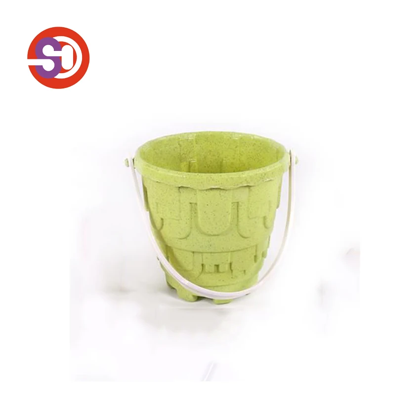 2023 Summer Beach Toys Outdoor Bio Plastic Beach Toys Sand Bucket Set Scoop Toys For Kids