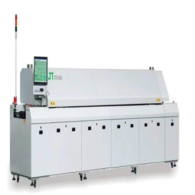 Высокая точность JTE-800/JTE-1000 один трек паять reflow машина Сварка печь