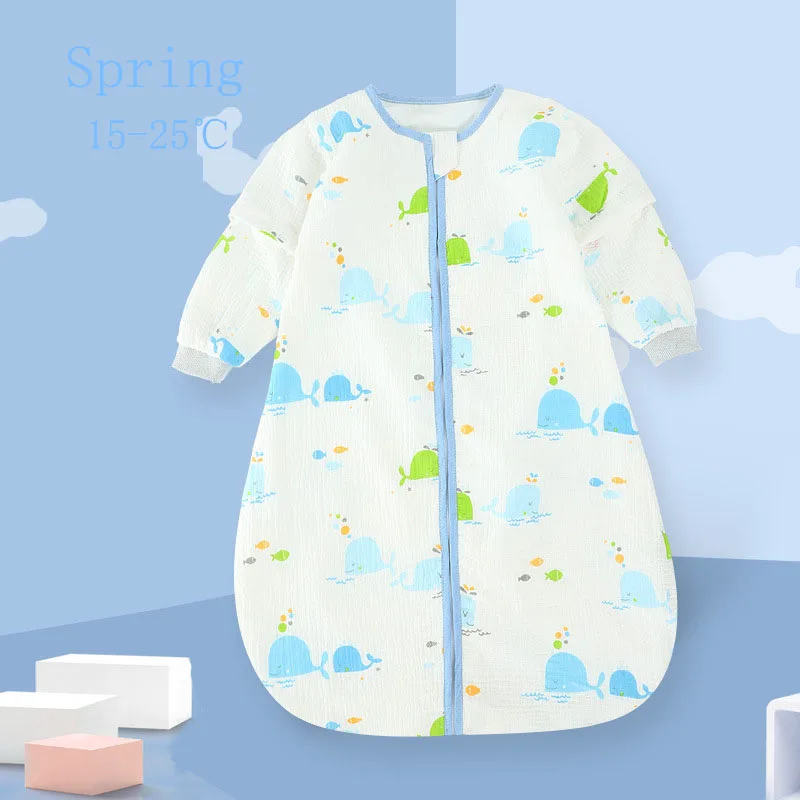 Весенняя пеленка для новорожденных, детская одежда, спальный мешок для коляски, одеяло, вязаный спальный мешок для новорожденных