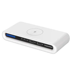 4 in 1 Fast Charge 15W Wireless Charging Station For iPhone 13 12 11 Pro Max Samsung S22 USB Type C Multifunction Charger