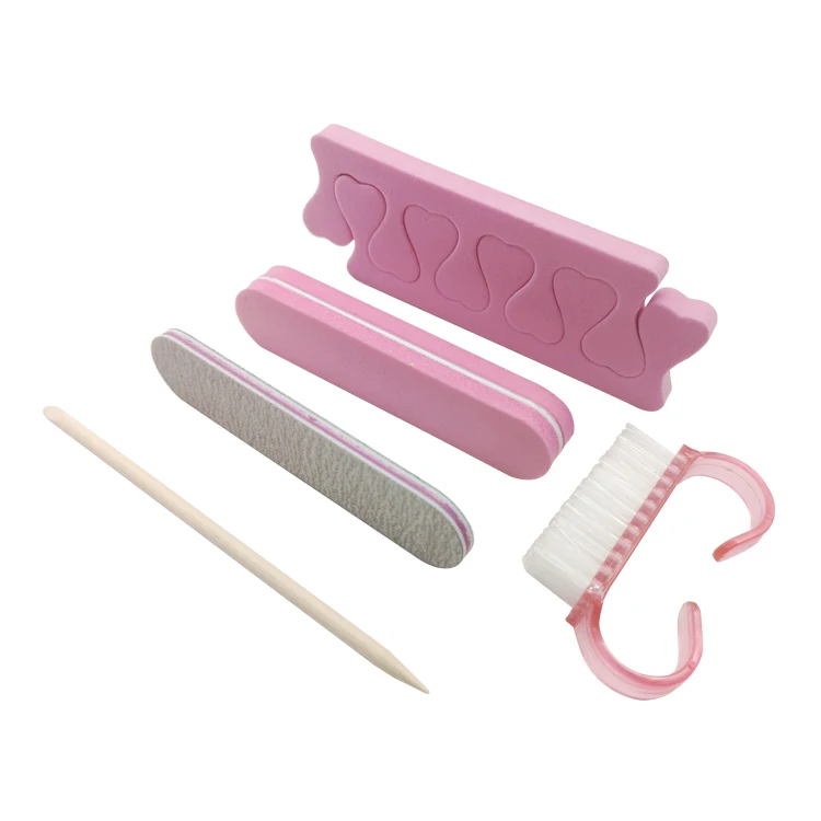 Custom Logo Nail Care Professional Spa Manicure Pedicure Set Disposable For Salon Pedicure Kit