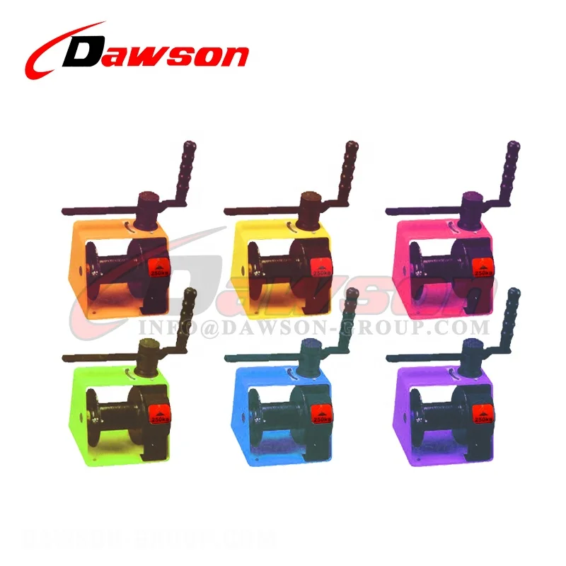 DAWSON китайская Заводская Бесплатная катушечная лебедка DS-HWG типа ручной лебедки для максимального механического преимущества