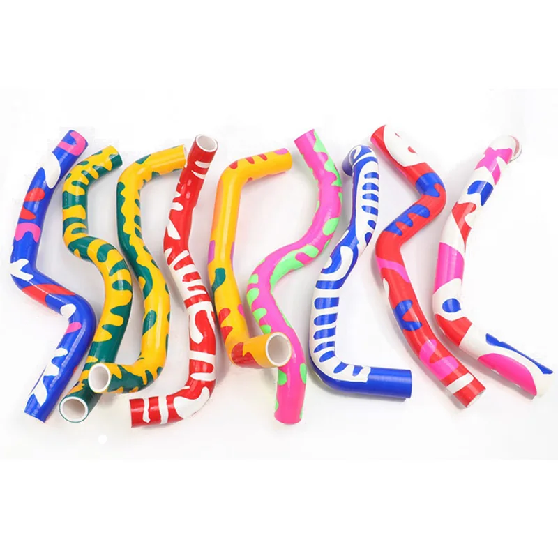 Коленчатый силиконовый шланг с высокой термостойкостью и длительным сроком службы для автомобилей