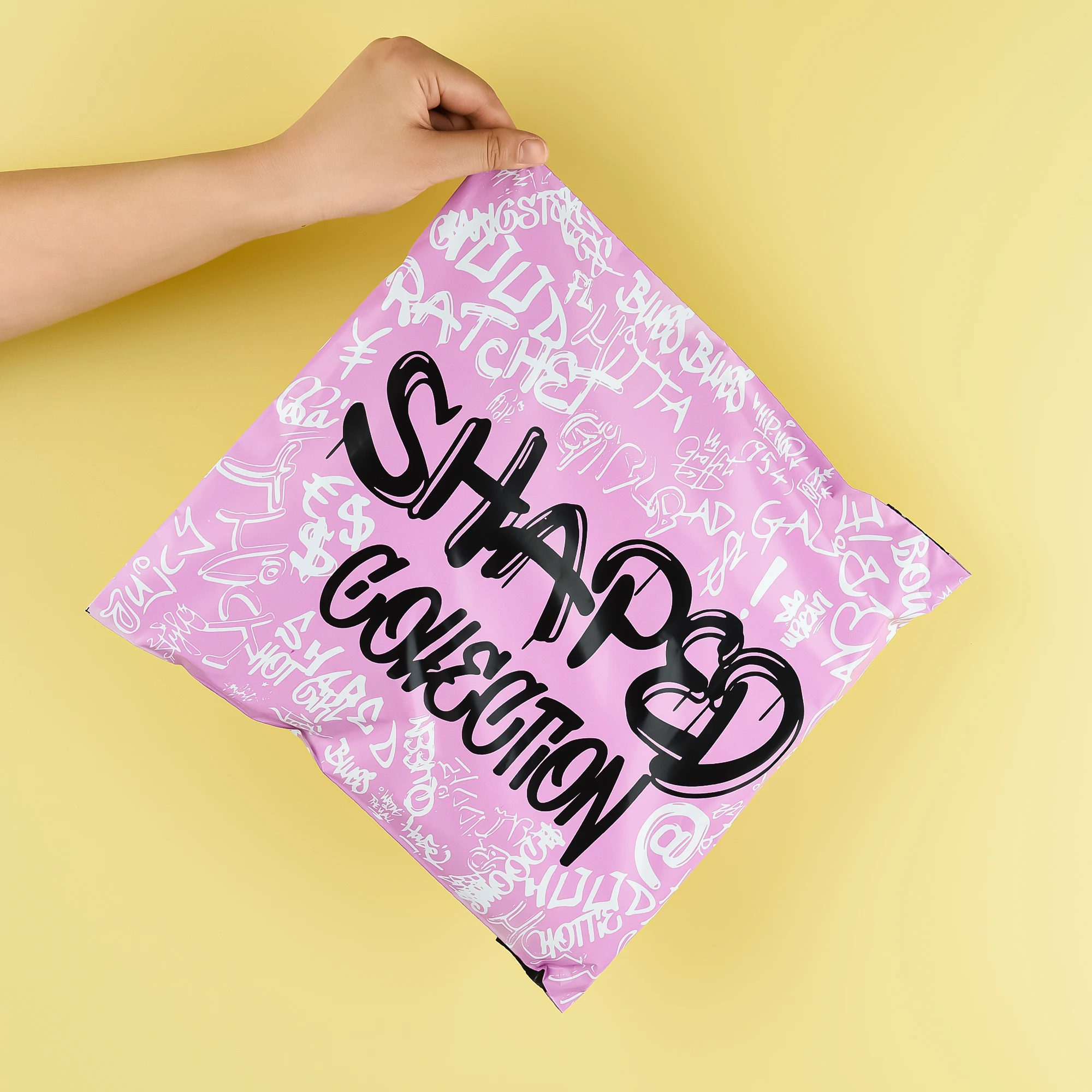 Прямая поставка с завода 14X17 полиэтиленовые почтовые отправители 14 5X19 изготовленные на заказ 110 микрон