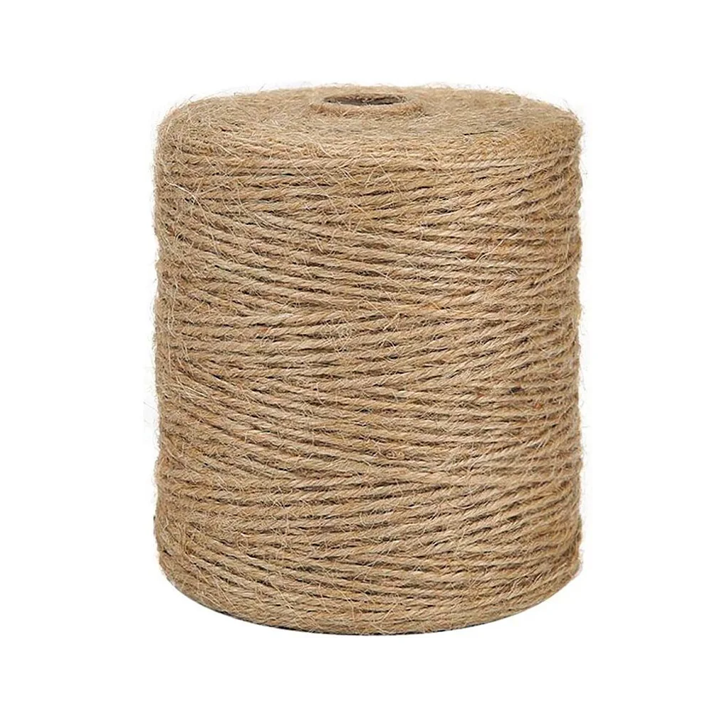 Factory 4-14 mm twisted rope Packaging  Rope Natural Twine  Jute Rope For Packing and decorating
