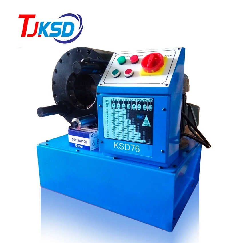 China good supplier CE System Pressure 31.5Mpa 4-76Mm 3Inch/4Inch Hose Crimper