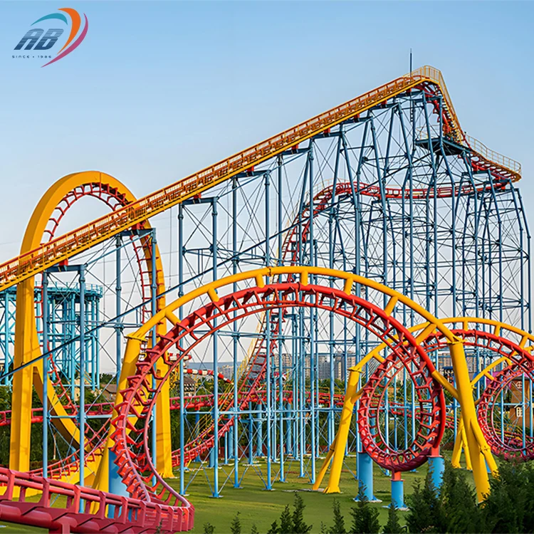 Китайский профессиональный производитель самый привлекательный и Захватывающий парк аттракционов американские горки для продажи