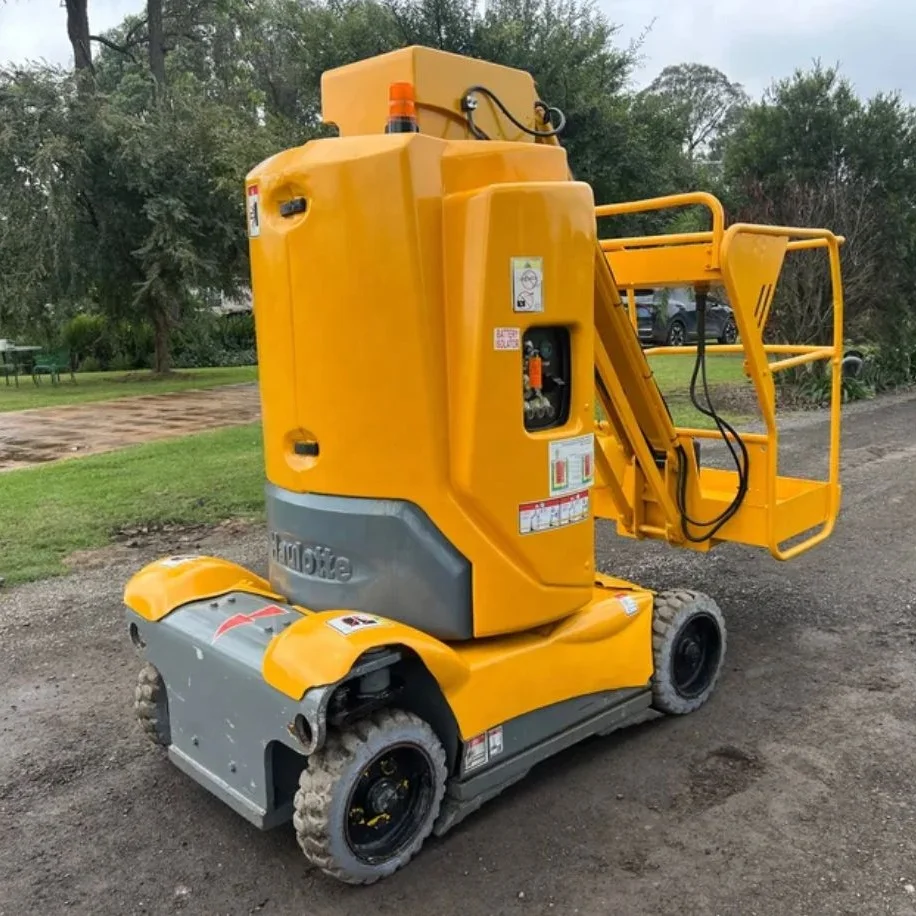 Качественный гидравлический мини-подъемник Haoulotte, Электрический прицеп, сборщик вишен, буксируемый паучий шарнирный подъемник