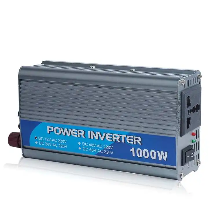 1000W 12v 24v 48v dc to ac 110v 220v modified sine wave power inverter