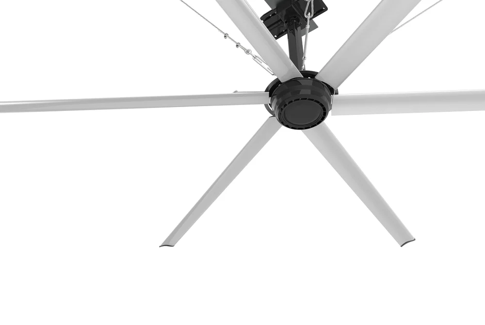 SuZhou OPT HVLS Fan 14FT Electric PMSM Motor Ceiling Fan for Industrial
