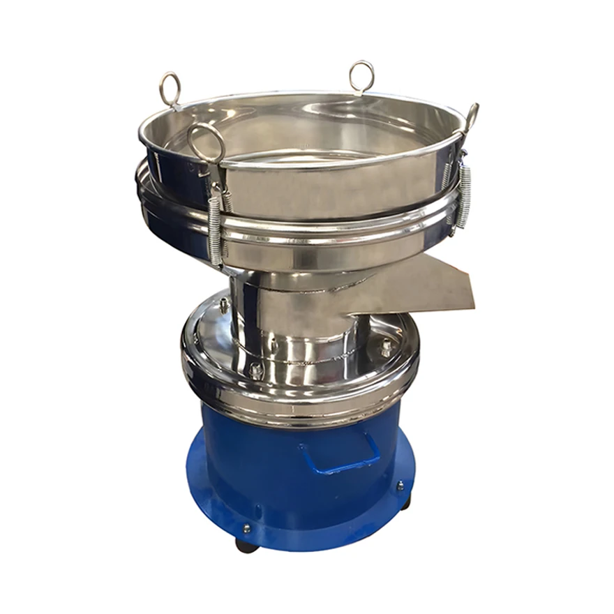 Stainless Steel Vibrating Filter Sieve Wheat Flour Soy Bean Powder Sifter Screening Siever Circular Vibrator Screen Sieved