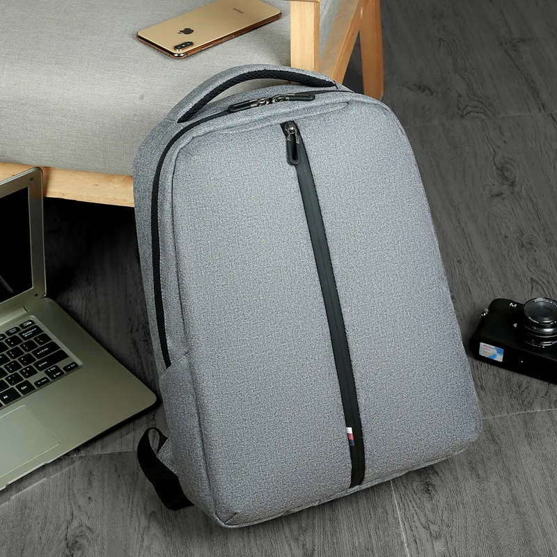 Hot Selling Fashion Waterproof Business Computer Bag with USB Port College School Bags Laptop Backpacks