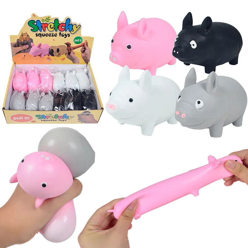 K2477 Simulation Toy Flour Pig Creative Decompression Toy Slow Rising Pinch Anti Stress Ball For Kids
