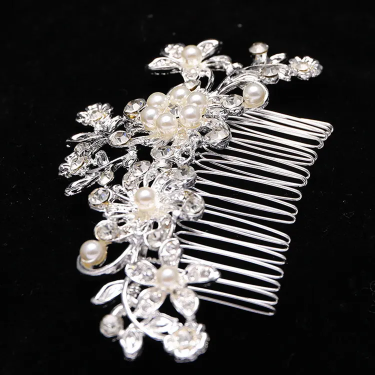 Luxury Rhinestone Bridal Hair Accessories Wedding Hair Crown Crystal Princess Pageant Tiara Metal Headwear Decoration