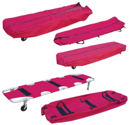 Ambulance stretcher emergency folding stretcher for hospital doctor nurse patient medical stretcher