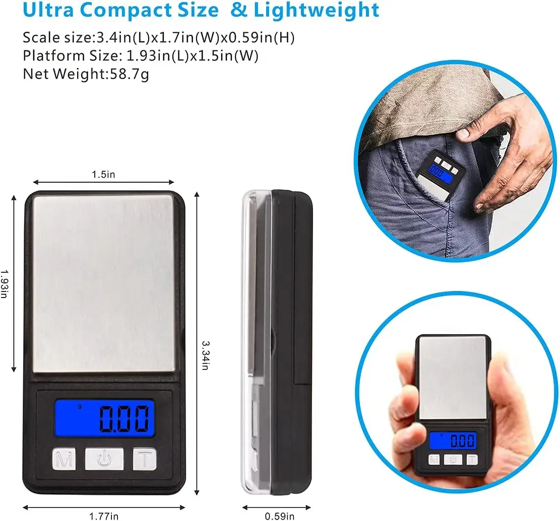 Portable notebook 0.01g cheap mini high accuracy Weighing Scale pocket digital jewelry scale