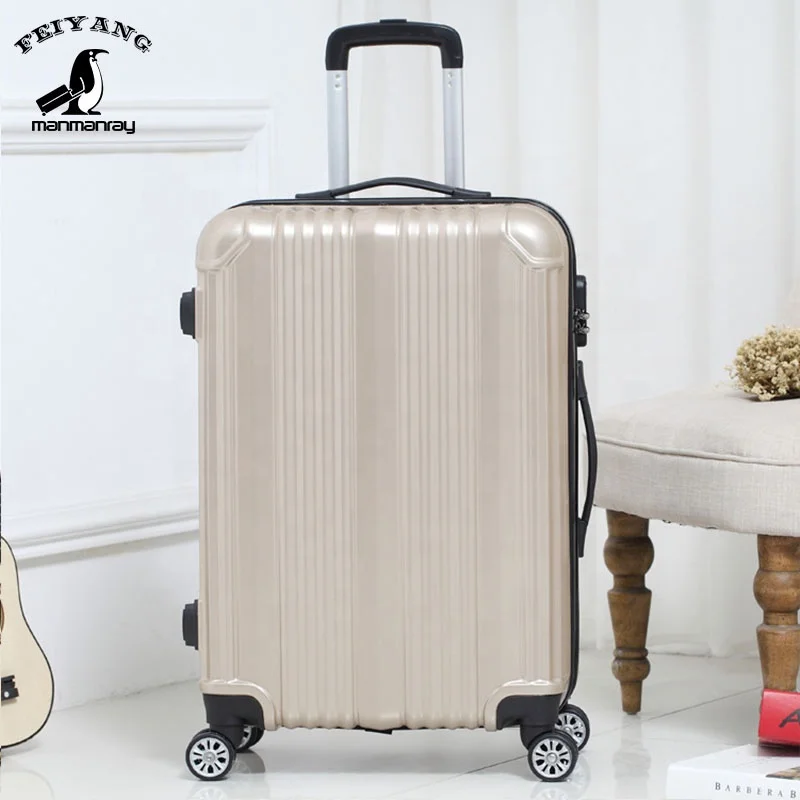 Hard plastic luggage sets suitcase rolling luggage