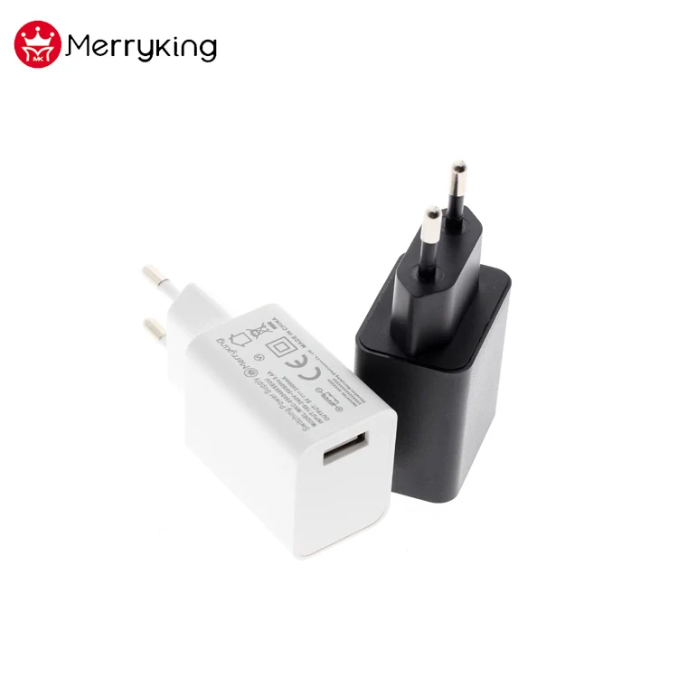 EU wall mount 18W QC 3.0 4.0 USB charger 5V 3A/9V 2A/12V 1.5A for wireless charger pad