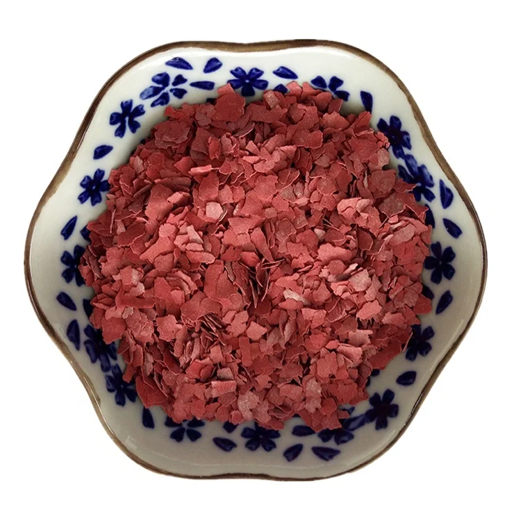 Multicolor Mica Slice/Mica Flakes 1-3 mm/3-5 mm Strong Plasticity For Tile/Coating/Epoxy Floor Paint