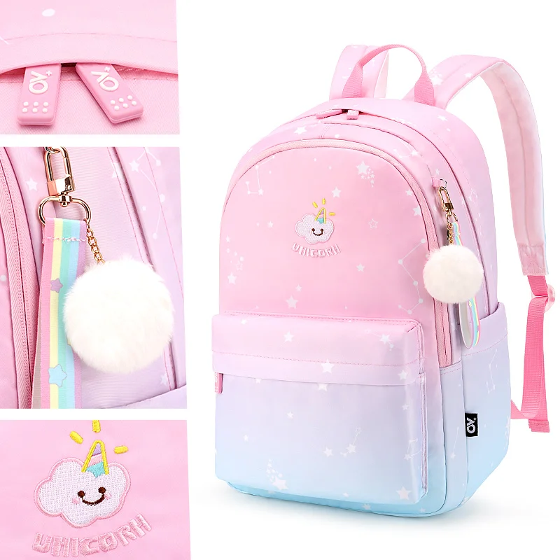 
Unicorn school bag with large capacity backpack school bag 