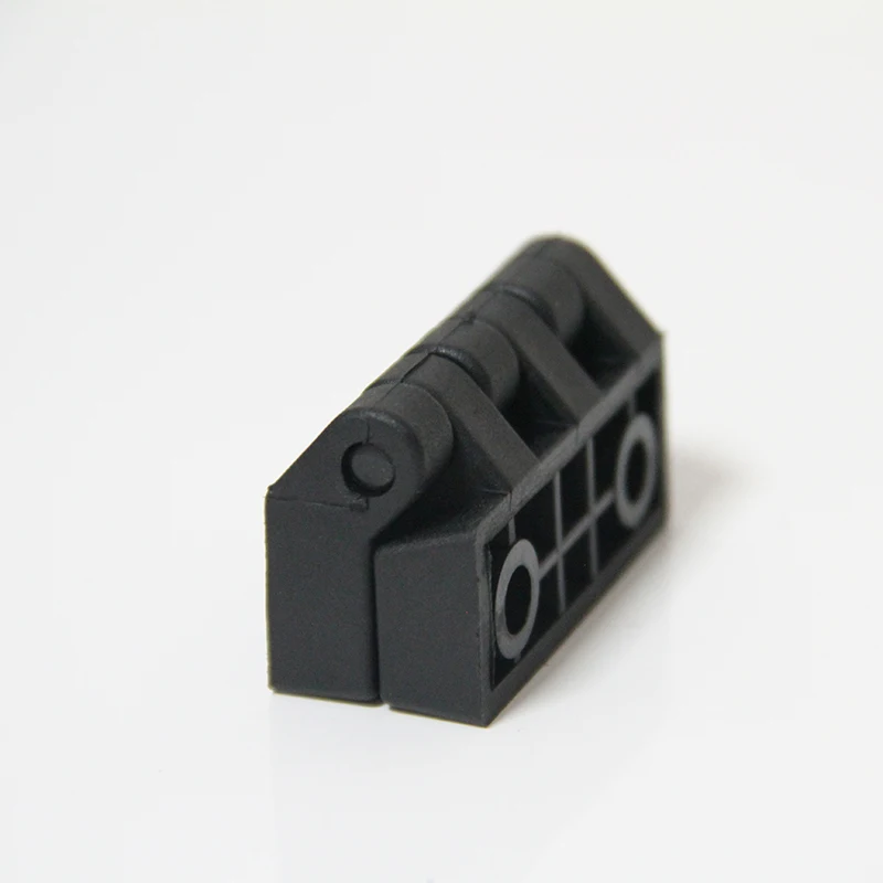 black plastic wear-resistant Industrial hinges Square Nylon Cabinet Door and window hinges