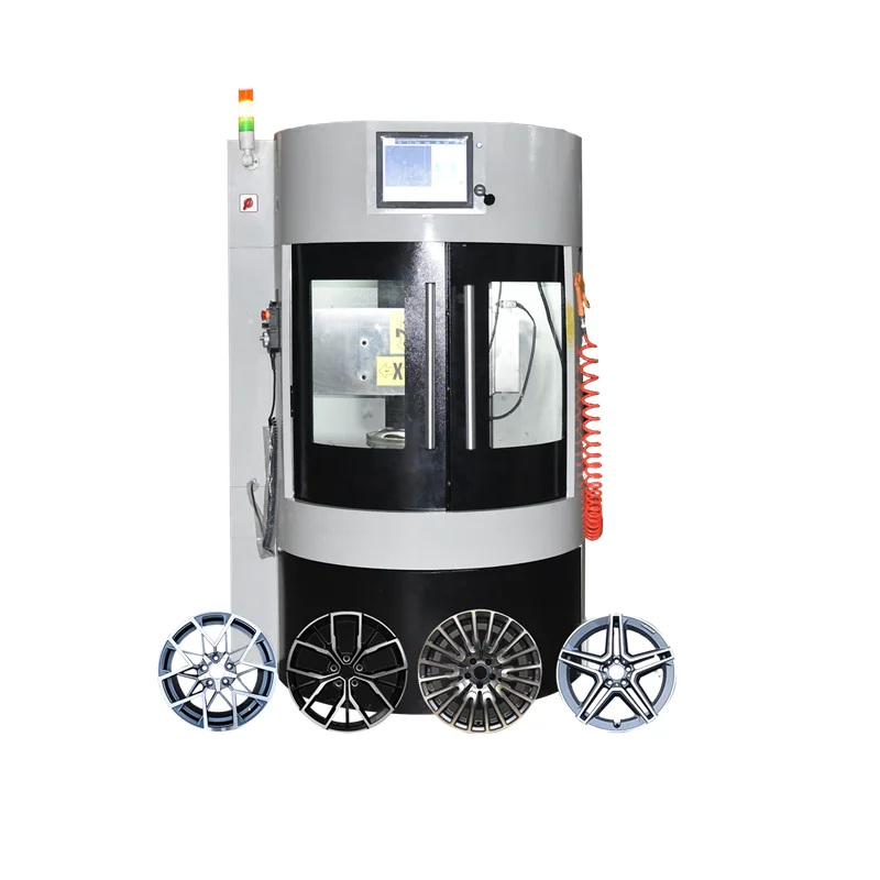 Portable Car Repair Shops CNC Wheel Lathe CKL-22Q Diamond Cutting