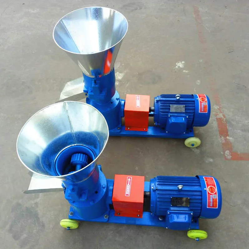 Poultry Animal Pellet Making Pelletizer Mill Feed Processing Machine Provided Adjustable Engine Starter Motor Hot Sale Mini Wood