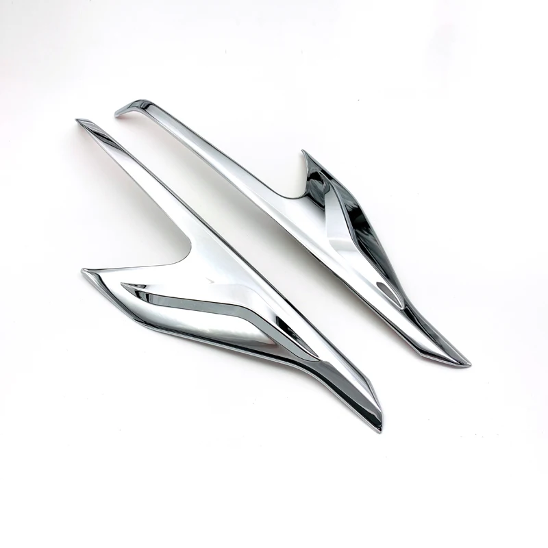 For 2016-2019 Toyota Alphard AH30 Car Accessories ABS Chrome Front Head Light Headlight Lamp Cover Trim Molding Frame
