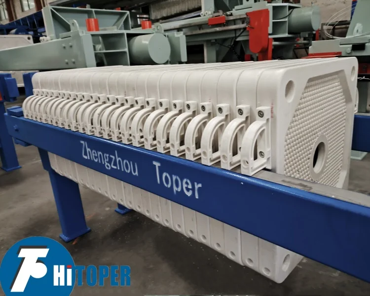 Hydraulic compress plate filter best-selling in the Swedish market