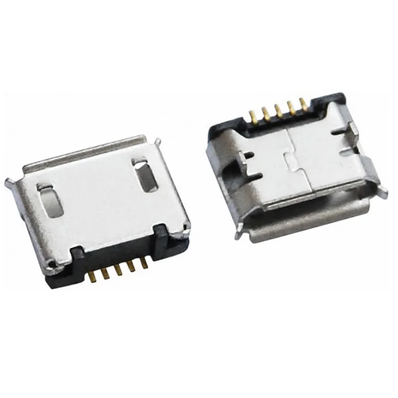 Кабель с разъемом микро-usb типа B гнездо 5 Pin SMD SMT
