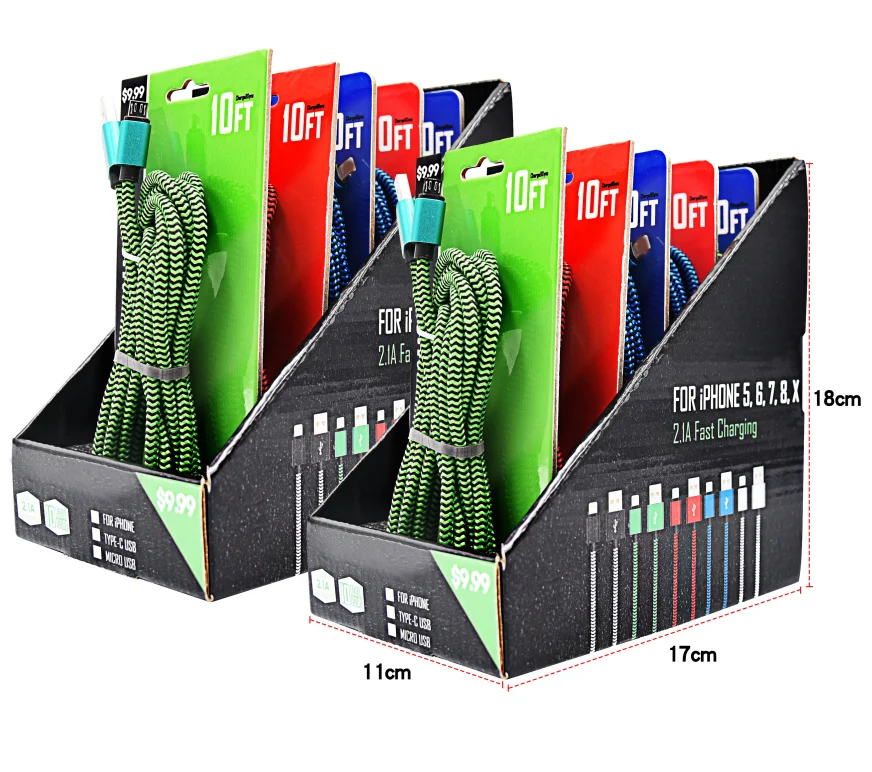 OEM 3 фута 6 футов 10 футов нейлоновый плетеный металлический головной кабель Быстрая зарядка usb Type c зарядное устройство usb кабель для iphone