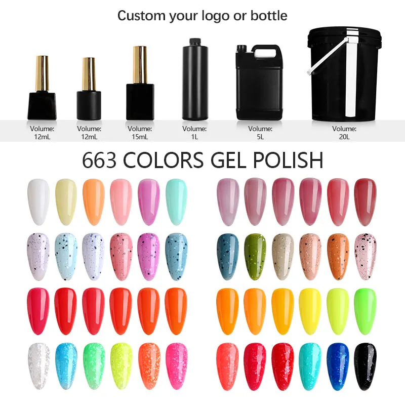 Colors gold foil top coat uv egg colored flake base nail polish