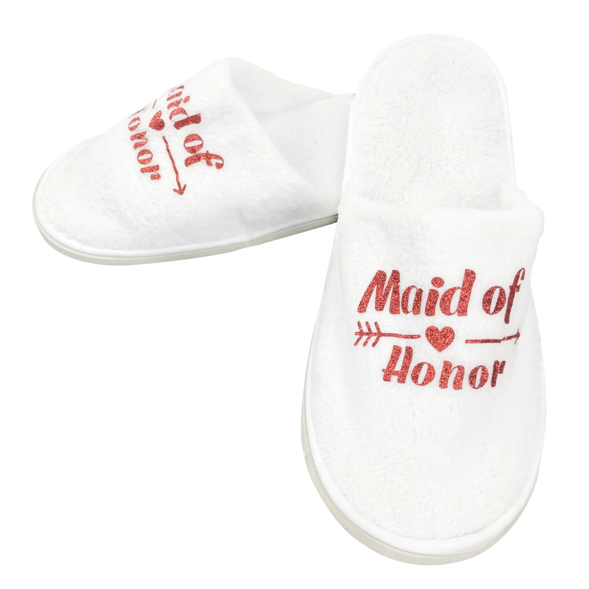 
Hawin Thickened Non-woven Bridesmaid Soft Slippers Good Quality Bride to be Slipper 