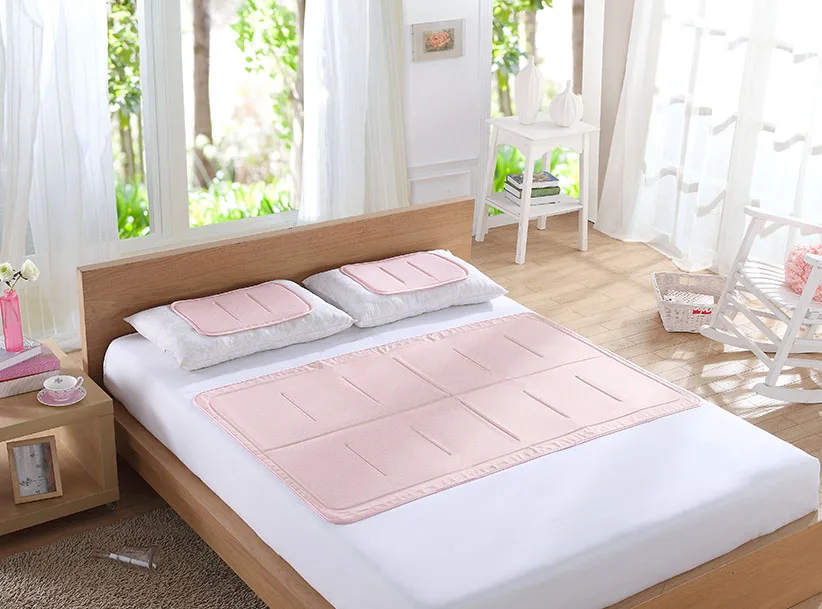 
High quality printed fabric Japan improved sleep mattress cool gel mattress pad cooling Gel Pad 