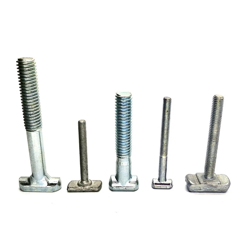 din186 t bolt m6 hammer-head t-bolt stainless steel
