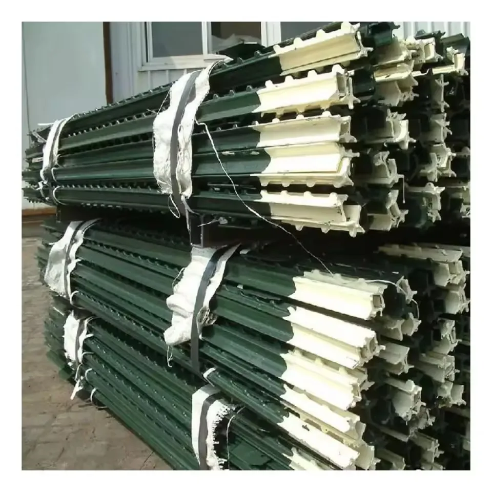 Wholesale nz/au 1.33lbs 6 ft 8ft 10ft green painted studded t post for farm fence