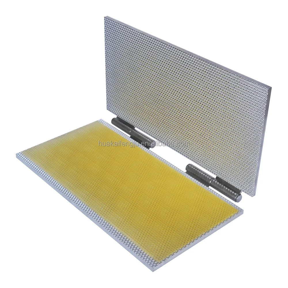 Beekeeping Hand-pressed Nest Bee Wax Sheet Hand Press Stamping Mold Beeswax Foundation Pressing Machine