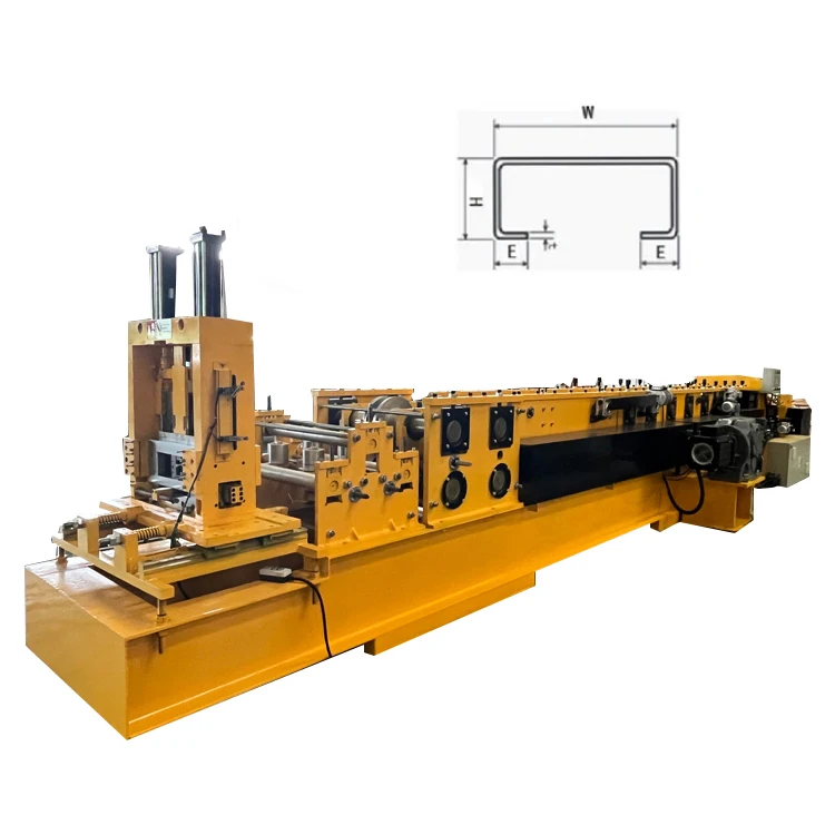 Building Material Machinery C-Purlins Roll Forming Machine