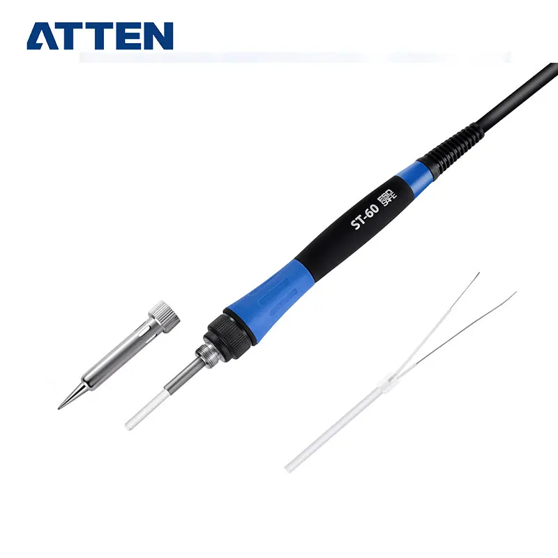 ATTEN 60W Soldering and Rework Station LCD Display Smart Thermostat Auto Sleep  Industrial Grade soldering iron station