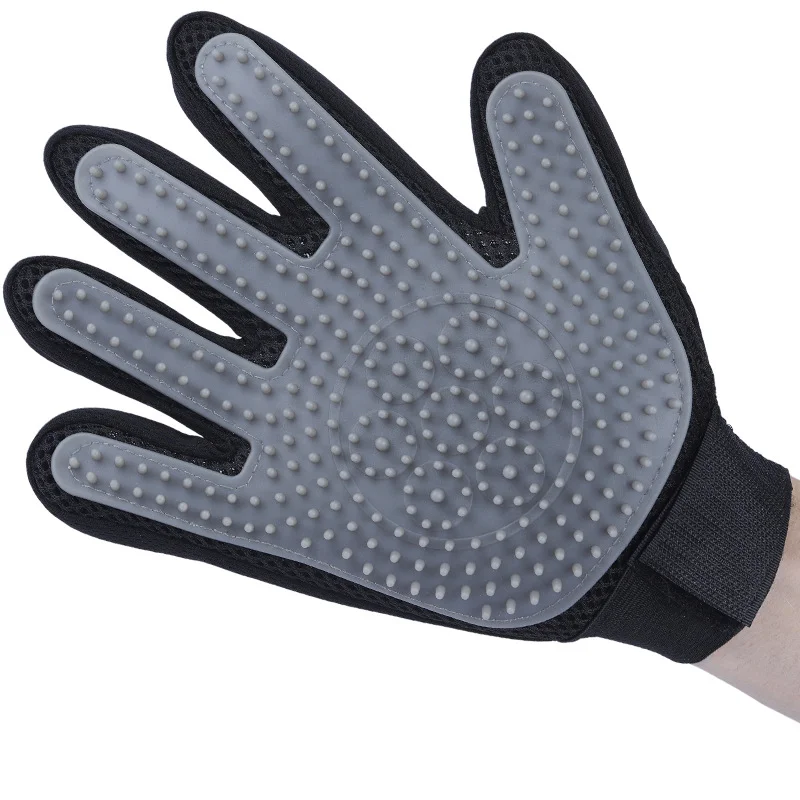 Upgrade Pet Grooming Gloves Cat Brushes for Gentle Shedding Pets Hair Remover Mittens Dog Washing Gloves for Long and Short Hair