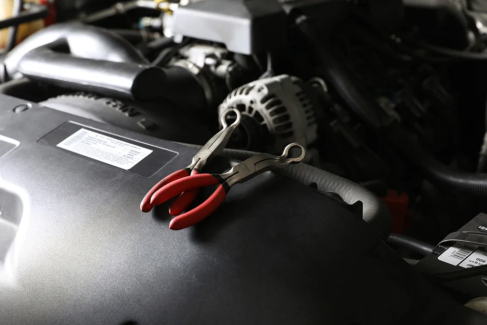 Double Offset Spark Plug Boot Removal Pliers Easily Remove Hard To Reach Spark Plug Wires