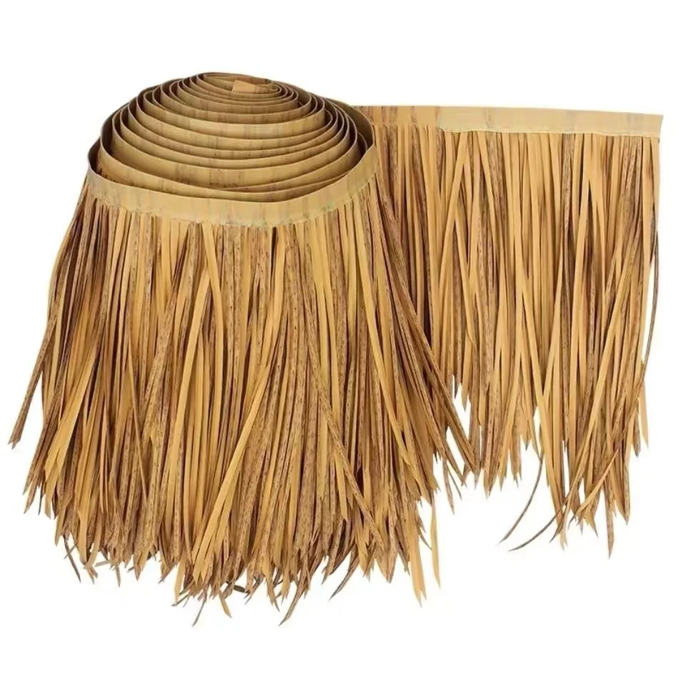 Weather Resistant synthetic plastic straw thatch price