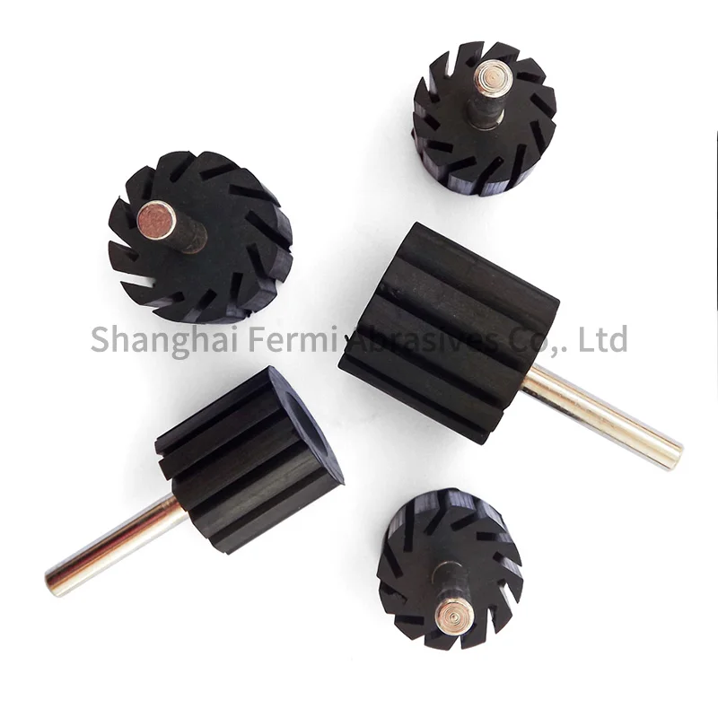 Spiral Band Rubber Mandrels - Sanding Drums/Slotted (shaft: 6mm) /Sanding Bands Holder