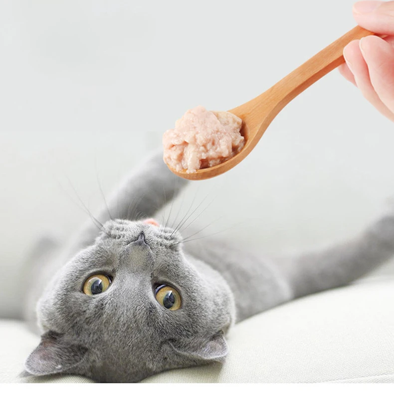 Конкурентоспособная цена тонко обработанная 80 г влажная закуска для кошек туба еды полоска