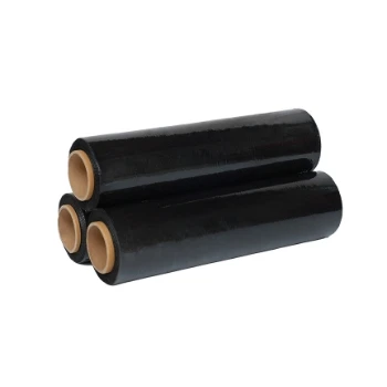 Industrial Pallet Hand Wrapping Film Wholesale Blue Black PE Stretch Film for Logistics Packing Jumbo Roll Type