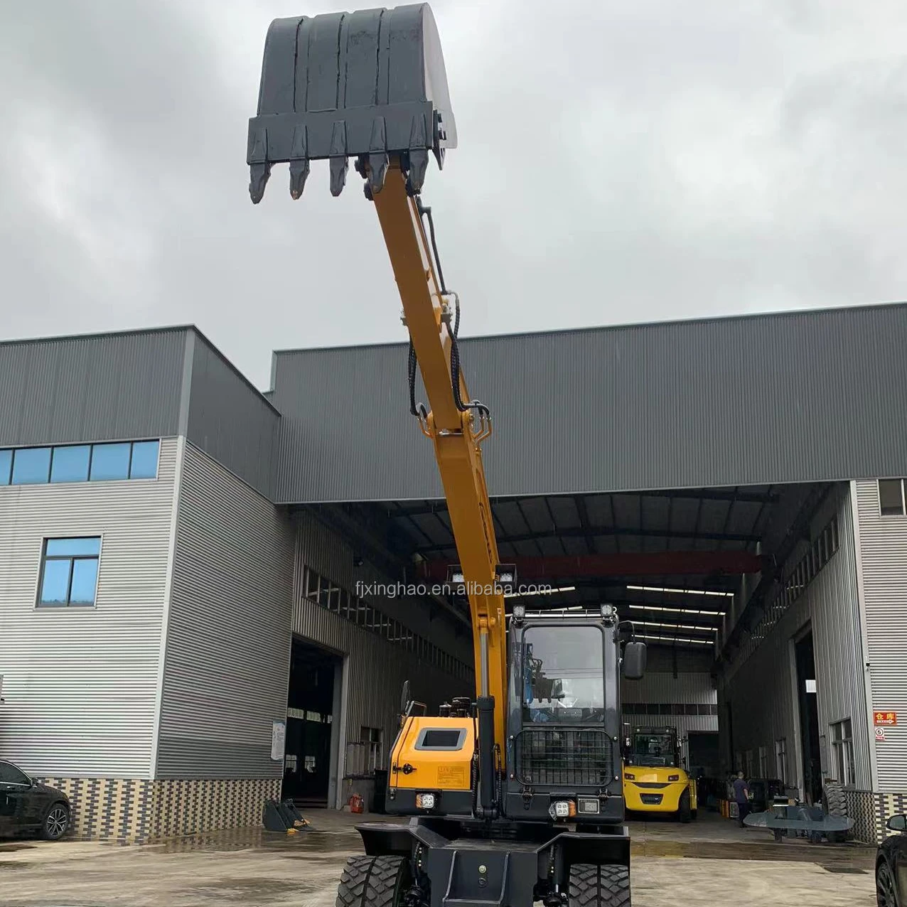 Китайский брендовый экскаватор Xinghao7.5ton 8ton 9ton 10ton 12ton 13-тонный колесный для